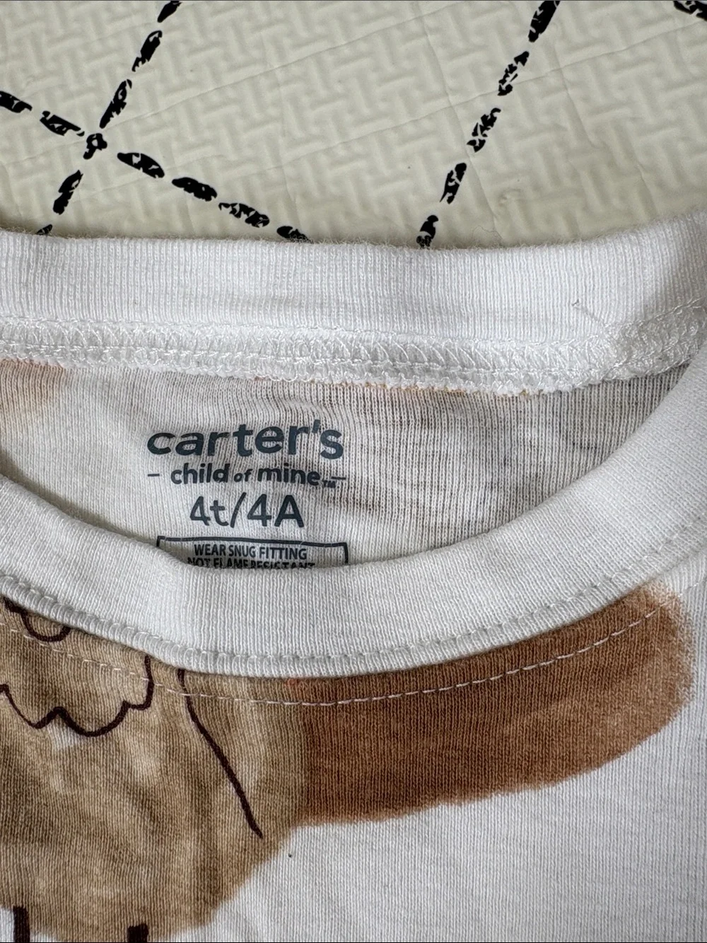 Carters turkey pajamas